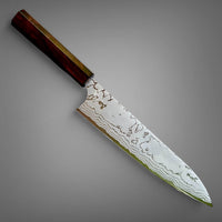 Custom Masakage Shimo W2 Gyuto 210 mm - Kingwood