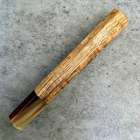 Custom Japanese Knife handle (wa handle) for 165-210mm : Koa and marbled horn