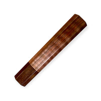 Japanese Knife handle (wa handle) for 240mm - Curly black walnut and katalox