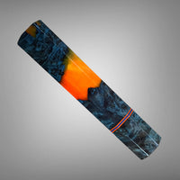 Japanese Knife handle (wa handle) for 240 mm : Maple burl hybrid