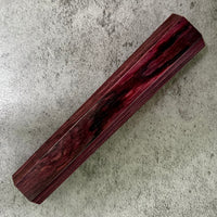 Custom Japanese Knife handle (wa handle) for 165-210 - CITES Certified Kingwood