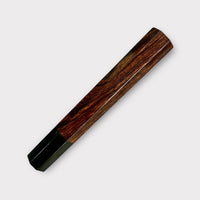 Custom Japanese Knife handle (wa handle) for 165-210 mm : Desert ironwood and horn