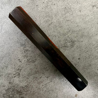 Hanoi Made Custom Japanese Knife handle (wa handle) for 210mm : Siamese Rosewood and horn
