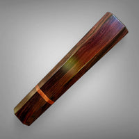 Custom Japanese Knife handle (wa handle) for 165-210 mm: Kingwood and Eastern red cedar