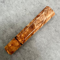 Custom Japanese Knife handle (wa handle) for 240mm - Maple Burl