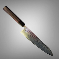 Tsunehisa Nawame Ginsan 3 Damascus Gyuto 240