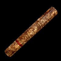 Custom Japanese Knife handle (wa handle) for 240mm - Spalted mango