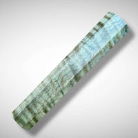 Custom Japanese Knife handle for 240mm - Dyed curly maple