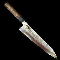 Ittetsu/Hokiyama Damacus Gyuto 240 mm - VG10 Stainless