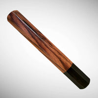 Custom Japanese Knife handle (wa handle) for 240-260 mm : Honduran Rosewood and African Blackwood