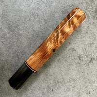 Custom Japanese Knife handle (wa handle) for 165-210mm : Sugi Cedar and horn