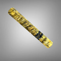 Japanese Knife handle (wa handle) for 240 mm : Dyed Box elder burl