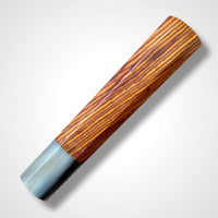 Japanese Knife handle (wa handle) for 240-260 mm : Cocobolo and marbled horn