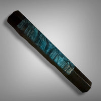 Custom Japanese Knife handle (wa handle) for 240 mm: Maple burl and buffalo horn | Sugi Cutlery