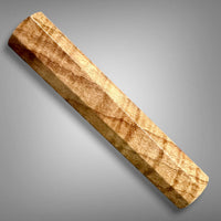 Custom Japanese Knife handle (wa handle) for 165-210 mm: Curly spalted maple