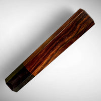 Custom Japanese Knife handle (wa handle) for 165-225 mm: Desert Ironwood and buffalo horn