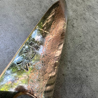 Hatsukokoro Yorokobi SLD Copper Suminagashi Gyuto 180mm - Blade Only