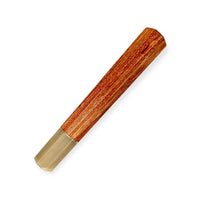 Custom Japanese Knife handle (wa handle) for 165-210 mm: Pau Rosa and Blonde horn
