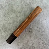 Custom Japanese Knife handle (wa handle) for 240mm - Tambooti and African Blackwood