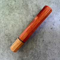 Custom Japanese Knife handle (wa handle) for 165-210mm : Pau Rosa and Sinker Cypress