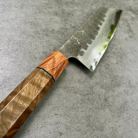 Custom Hatsukokoro Inazuma Aogami Super Bunka 175 mm - Turkish Walnut