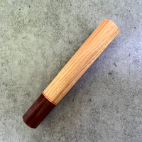 Custom Japanese Knife handle (wa handle) for 165-210mm : Cherry and Honduran Rosewood