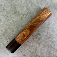 Custom Japanese Knife handle (wa handle) for 240mm - Tambooti and African Blackwood