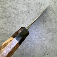 Custom Hunter Valley Blade hand rubbed San Mai 1095 Gyuto 240 mm - Spalted Sycamore