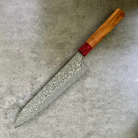 Yoshimi Kato SG2 Black Nickel Damascus Gyuto 240mm