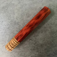 Custom Japanese Knife handle (wa handle) for 165-210mm : Redheart and Tasmanian Blackwood