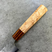 Custom Matsubara B2 Hammered Petty 120 mm - Birdseye maple