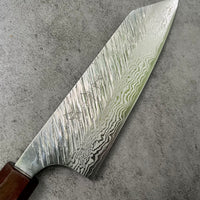 Custom Yu Kurosaki Fujin VG10 Hammered 165 Bunka - Turkish Walnut