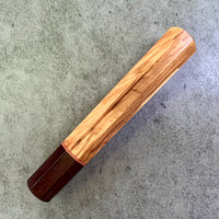 Custom Japanese Knife handle (wa handle) for 165-210mm : Olive and Katalox