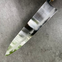 Sugi Fujiwara Myojin 240 mm Ironclad Aogami Super - Amboyna Burl and Blonde