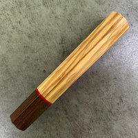 Custom Japanese Knife handle (wa handle) for 165-210mm : Olivewood