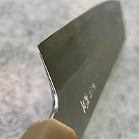 Custom Nakagawa Satoshi Ginsan 3 Kiritsuke 210mm - Cocobolo and marbled horn