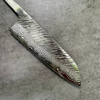 Yu Kurosaki Fujin VG10 Hammered 165 Santoku - Chef Knife- Blade Only
