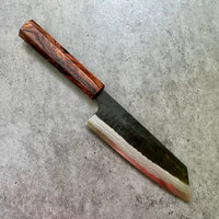 Custom Yamamoto Ironclad Aogami Super Damascus Ko Bunka 150mm - Cocobolo