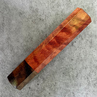 Custom Japanese Knife handle (wa handle) for 165-210mm : Hooked needlewood