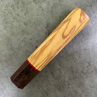 Custom Japanese Knife handle (wa handle) for 165-210mm : Olivewood