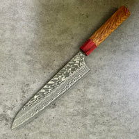 Yoshimi Kato SG2 Black Nickel Damascus Gyuto 210mm