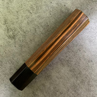 Custom Japanese Knife handle (wa handle) for 165-210mm : Mun Ebony and horn
