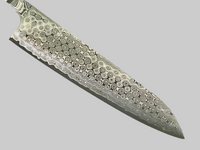 Nigara Hamono Anmon SG2 Damascus Gyuto 240 mm - Blade Only