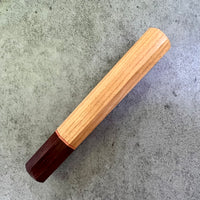 Custom Japanese Knife handle (wa handle) for 165-210mm : Cherry and Honduran Rosewood