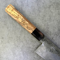 Custom Hunter Valley Blade hand rubbed San Mai 1095 Gyuto 240 mm - Spalted Sycamore