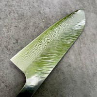 Yu Kurosaki Fujin VG10 Hammered 165 Santoku - Chef Knife- Blade Only