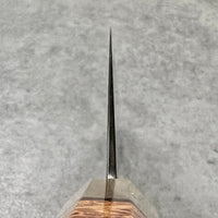 Sugi Fujiwara Myojin 240 mm Ironclad Aogami Super - Amboyna Burl and Blonde