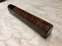 Custom Japanese Knife Handle (Wa Handle) - Ringed Gidgee and Ebony