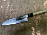 Sakai Takayuki Stainless Hammered Damascus 45 Layer - 180mm Santoku