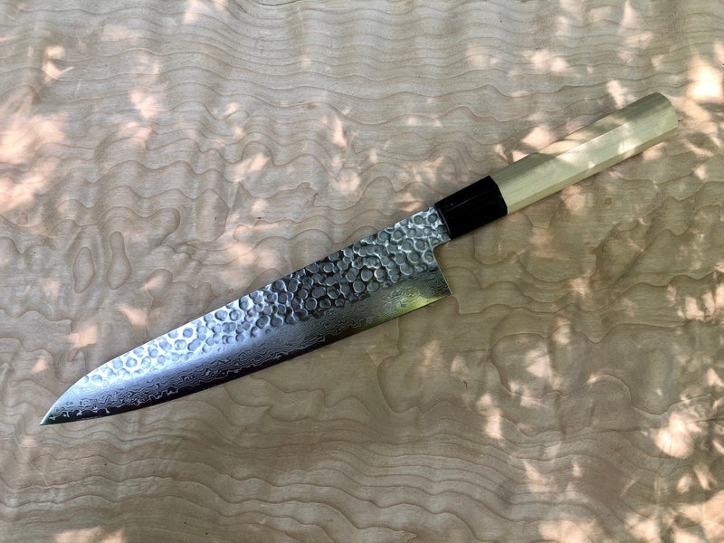Sakai Takayuki Stainless Hammered Damascus 45 Layer - 240 (10”) Gyuto Chef knife